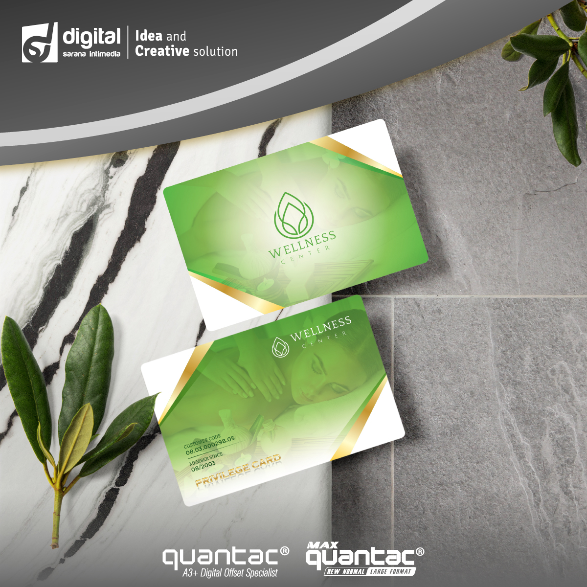 A3+ QUANTAC® PVC ID Card 3 Layer White